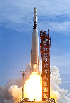 the atlas launch rocket for gemini capsules.